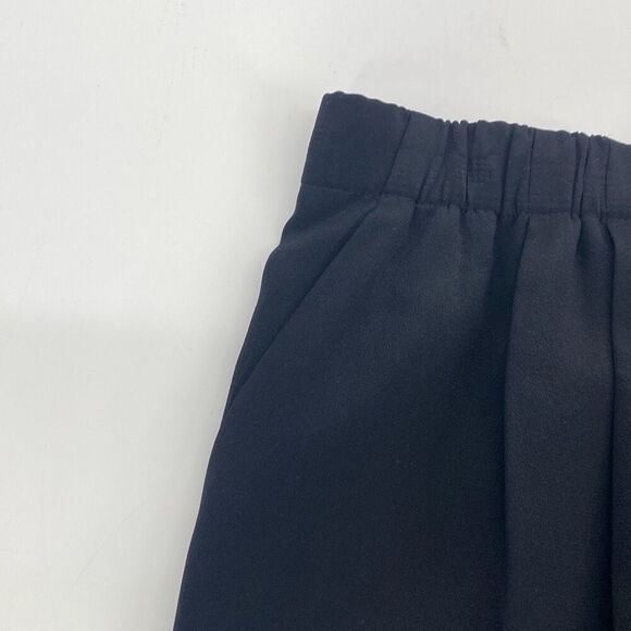 Madewell Womens‎ Black 100% Silk Island Midi Pencil Skirt Black Pockets XS - Picture 7 of 10